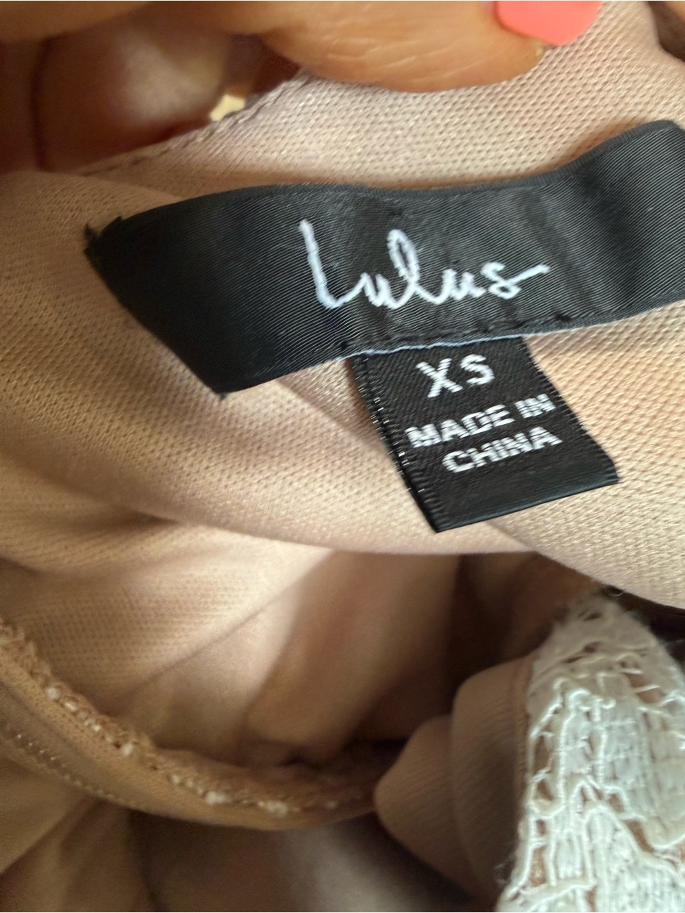 Lulu's White Floral Lace V-Neck A-Line Mini Dress - Picture 4 of 9